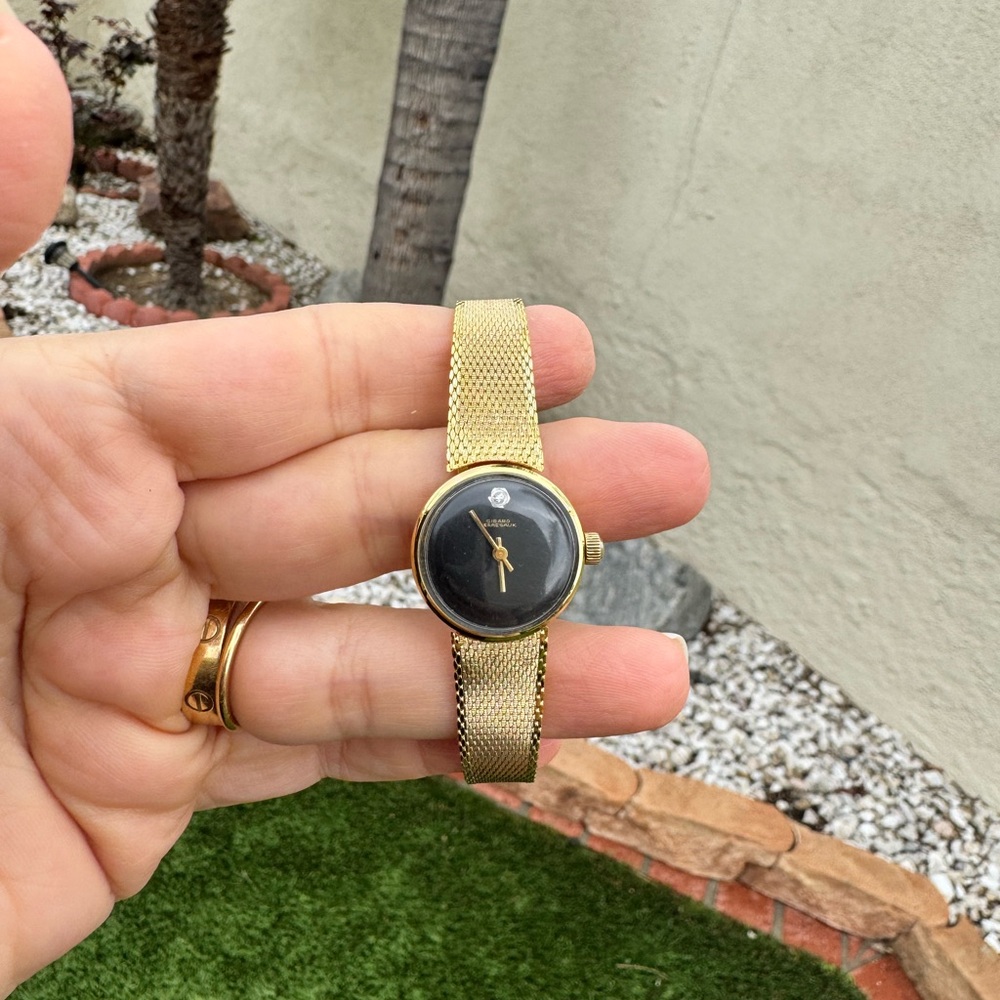 Vintage Automatic 10k Gold Filled Girard Perregauk Ladies watch